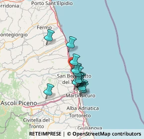 Mappa Via Marconi, 63013 Grottammare AP, Italia (9.19538)