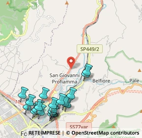 Mappa Via Case Basse, 06034 Foligno PG, Italia (2.8035)