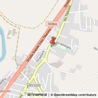 Mappa Via Tiberina, 153, 06053 Deruta, Perugia (Umbria)