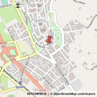 Mappa Piazza Kennedy, 06038 Spello PG, Italia, 06038 Spello, Perugia (Umbria)