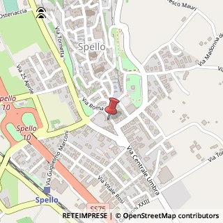 Mappa Via Roma, 15, 06038 Spello, Perugia (Umbria)
