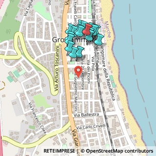 Mappa Via XX Settembre, 63066 Grottammare AP, Italia (0.2415)