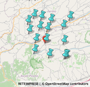 Mappa Corso Vittorio Emanuele, 63068 Montalto delle Marche AP, Italia (6.85125)