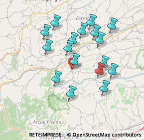 Mappa Corso Vittorio Emanuele, 63068 Montalto delle Marche AP, Italia (7.12941)