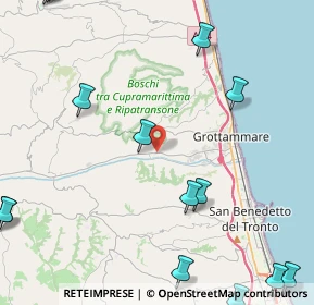 Mappa Contrada S. Salvatore, 63065 Ripatransone AP, Italia (6.97)