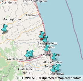 Mappa Contrada S. Salvatore, 63065 Ripatransone AP, Italia (17.02909)