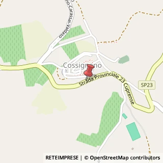 Mappa Via Borgo San Paolo, 84, 63067 Cossignano, Ascoli Piceno (Marche)