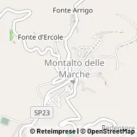 지도 Montalto delle Marche