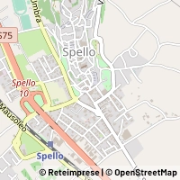 Map Spello