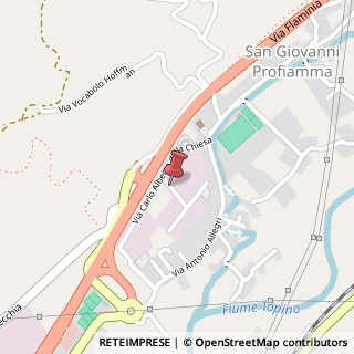 Mappa Via Setti Carraro Emanuela, 7, 06034 Foligno, Perugia (Umbria)