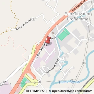 Mappa Via setti carraro 18, 06034 Foligno, Perugia (Umbria)