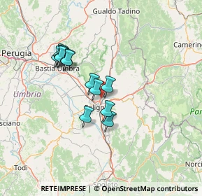 Mappa Via Setti Carraro Emanuela, 06034 Foligno PG, Italia (11.79231)