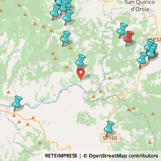 Mappa Loc. Oliveto, 53024 Montalcino SI, Italia (7.1035)