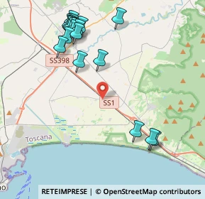 Mappa Località Alturetta, 57025 Piombino LI, Italia (5.0385)