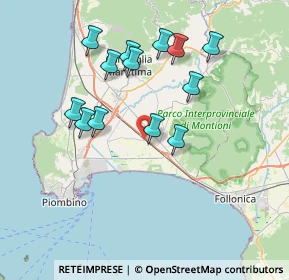 Mappa Località Alturetta, 57025 Piombino LI, Italia (7.33)