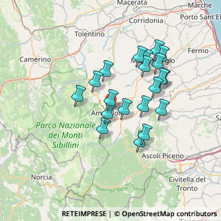 Mappa C.da S. Maria, 63857 Amandola FM, Italia (13.155)