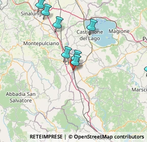 Mappa Loc. Le Cardete, 06062 Città della Pieve PG, Italia (24.015)