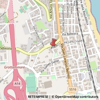 Mappa Via Niccolò Copernico, 41, 63066 Grottammare, Ascoli Piceno (Marche)
