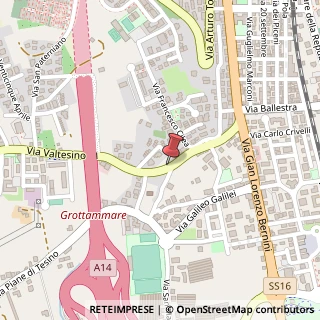 Mappa Via Sant'Antonio,  2, 63013 Grottammare, Ascoli Piceno (Marche)