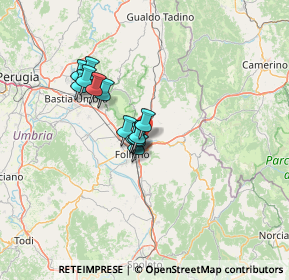 Mappa Via Scanzano, 06034 Foligno PG, Italia (9.81846)