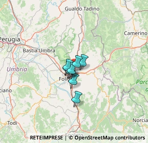 Mappa Via Scanzano, 06034 Foligno PG, Italia (23.53538)