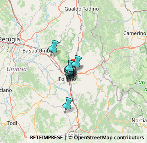 Mappa Via Scanzano, 06034 Foligno PG, Italia (5.85091)