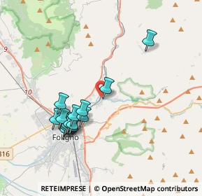 Mappa Via Scanzano, 06034 Foligno PG, Italia (3.69429)