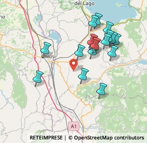 Mappa Località S. Biagio, 06062 Città della Pieve PG, Italia (7.44941)