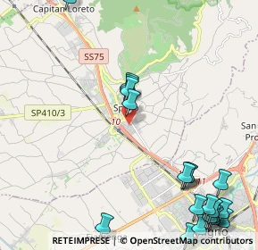 Mappa Piazzale Angelini, 06038 Spello PG, Italia (3.145)