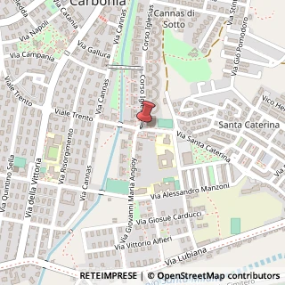 Mappa Piazza Iglesias, 1, 09013 Carbonia, Carbonia-Iglesias (Sardegna)