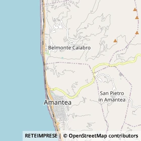 Mappa Belmonte Calabro