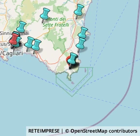 Mappa Via Sebastiano Satta, 09049 Villasimius CA, Italia (19.1155)