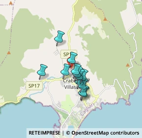 Mappa Via Sebastiano Satta, 09049 Villasimius CA, Italia (1.23833)