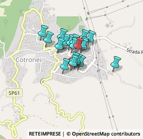 Mappa Via Catoso, 88836 Cotronei KR, Italia (0.297)
