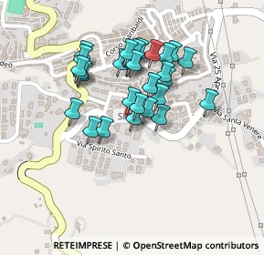 Mappa Via Catoso, 88836 Cotronei KR, Italia (0.2)