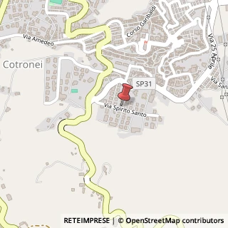 Mappa Via catoso, 88836 Cotronei, Crotone (Calabria)