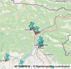 Mappa Via Fratelli Solari, 33020 Amaro UD, Italia (20.59)