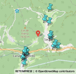 Mappa Strada Provinciale, 32020 Vallada Agordina BL, Italia (1.09)