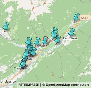 Mappa SP125, 38027 Terzolas TN, Italia (1.8555)