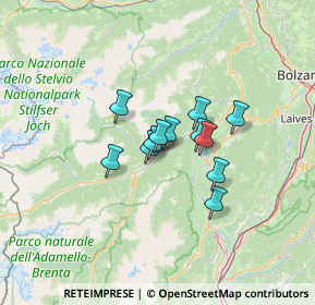 Mappa SP125, 38027 Terzolas TN, Italia (8.05333)