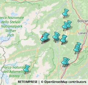 Mappa SP125, 38027 Terzolas TN, Italia (14.28533)