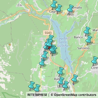 Mappa Via Guglielmo Marconi, 38023 Cles TN, Italia (2.3585)