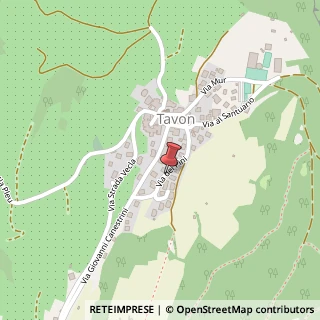 Mappa Via Del Pin, 8, 38010 Coredo, Trento (Trentino-Alto Adige)
