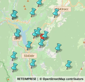 Mappa Via Giovanni Canestrini, 38010 Coredo TN, Italia (4.45882)