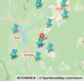 Mappa Via Giovanni Canestrini, 38010 Coredo TN, Italia (4.50583)