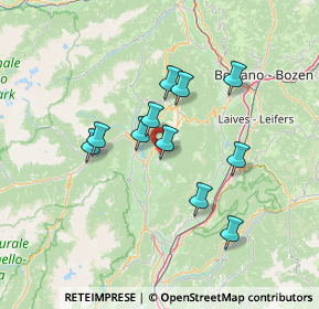 Mappa Via Giovanni Canestrini, 38010 Coredo TN, Italia (11.34)