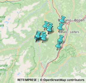 Mappa Via Giovanni Canestrini, 38010 Coredo TN, Italia (7.34071)