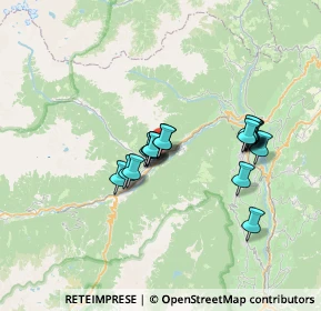 Mappa Via Ergisto Bezzi, 38027 Malé TN, Italia (5.56667)