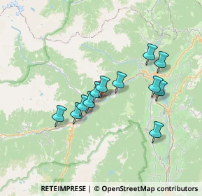 Mappa Via Ergisto Bezzi, 38027 Malé TN, Italia (5.79417)