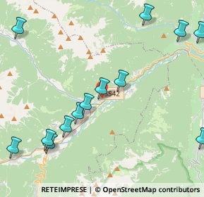 Mappa Via Ergisto Bezzi, 38027 Malé TN, Italia (6.255)